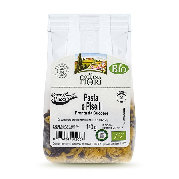 Pasta/Piselli La Collina dei Fiori 140g