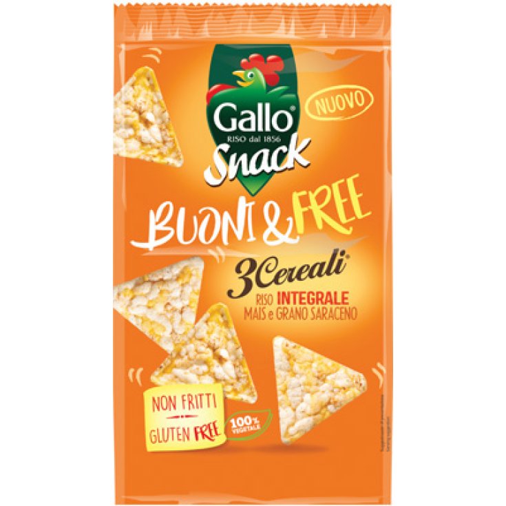 Buoni&Free Snack 3 Cereali Gallo&reg; 80g