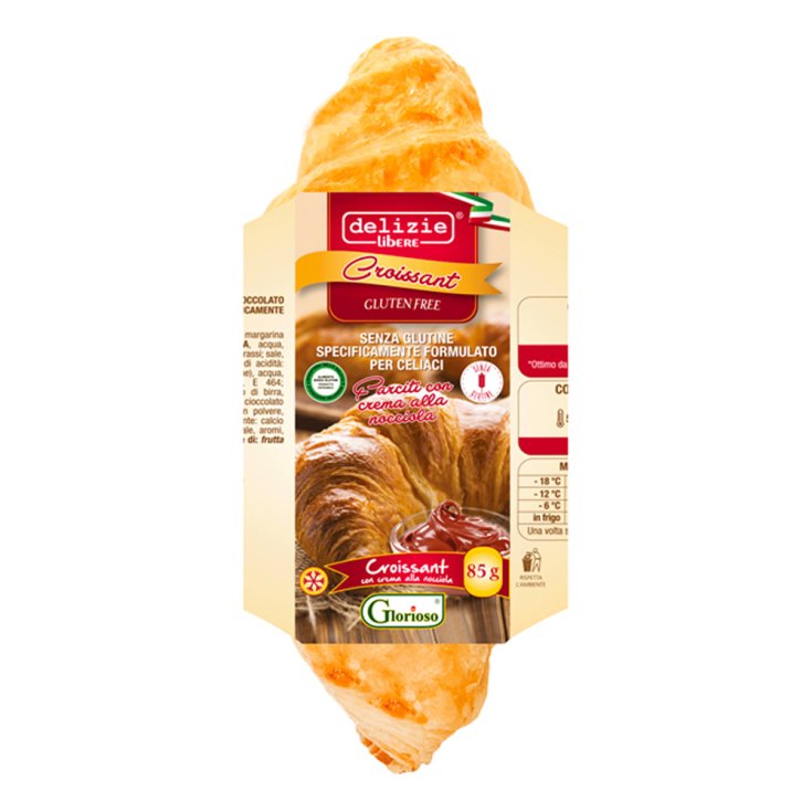 Croissant Con Crema Alla Nocciola Surgelato Delizie Libere&reg; 85g