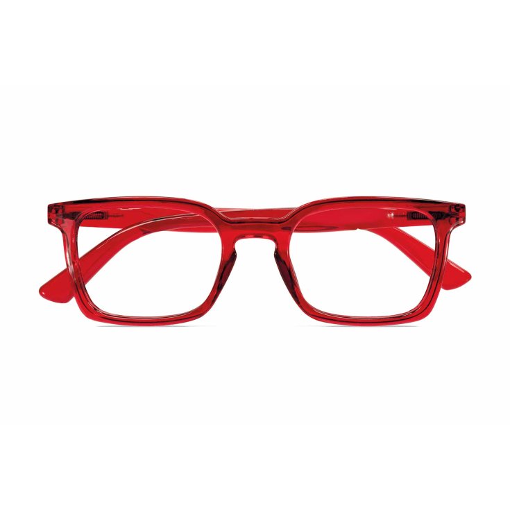 Occhiali da Lettura PRIMITIVO Rosso +3,50 Twins Silver