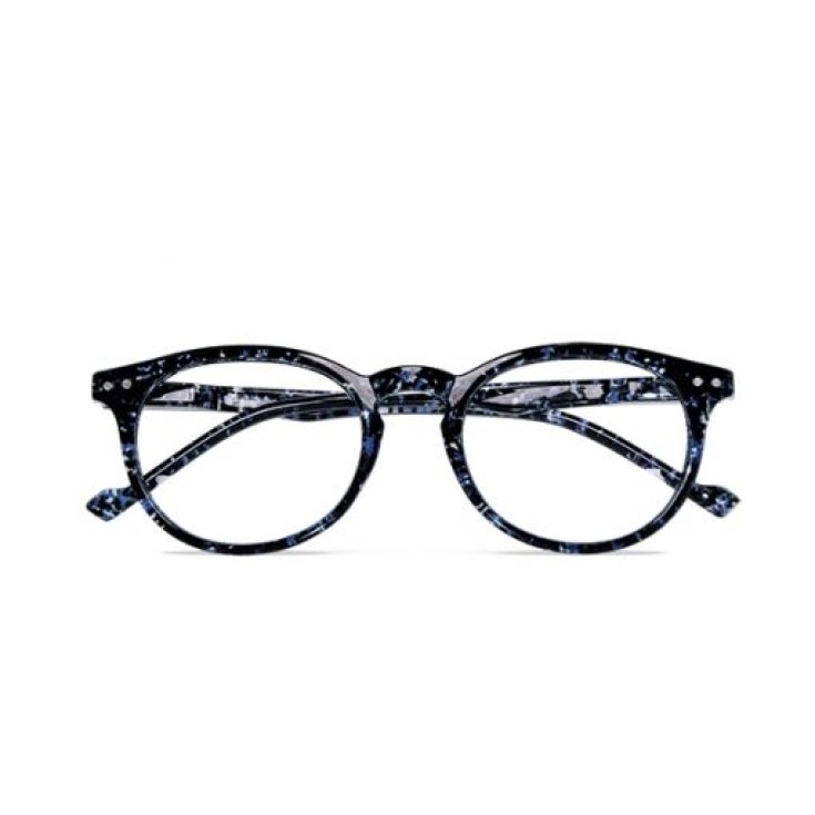 Occhiali da Lettura MARTE Nero-Blu +2,50 Twins Gold
