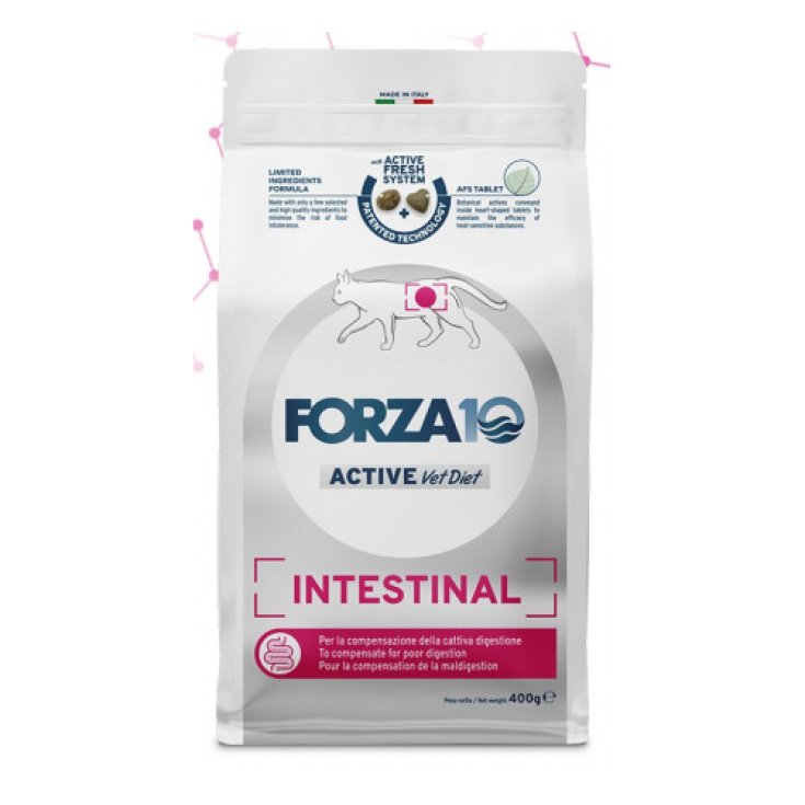 Active Vet Diet Intestinal Adult Cats Pesce Forza10 400g