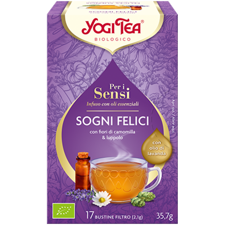 Infuso Per I Sensi Sogni Felici Yogi Tea&reg; 17 Bustine