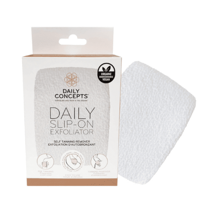 Spugna Esfoliante Per Rimuovere L&rsquo;Autoabbronzante Daily Concepts 1 Pezzo