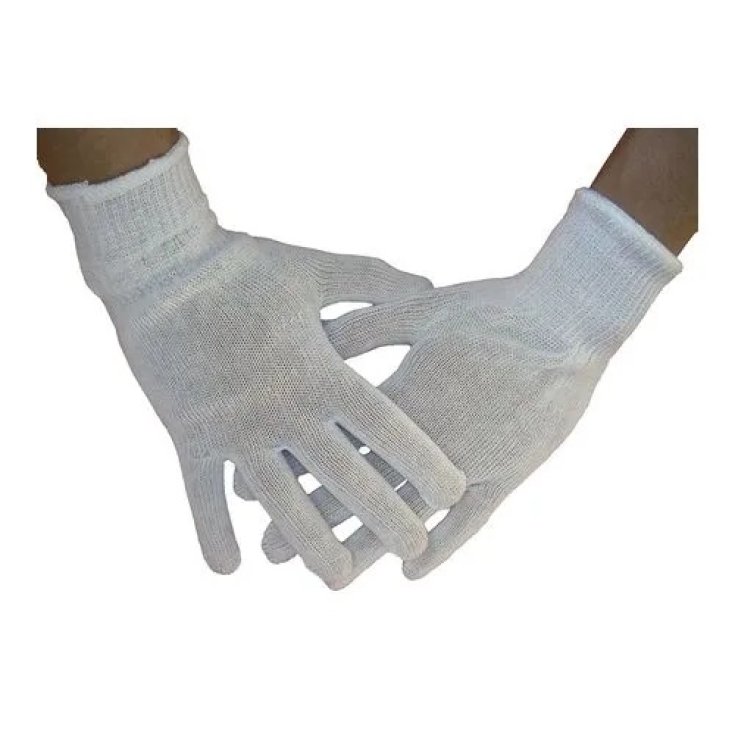Guanti in Filo di Cotone Tg.L Farmacare