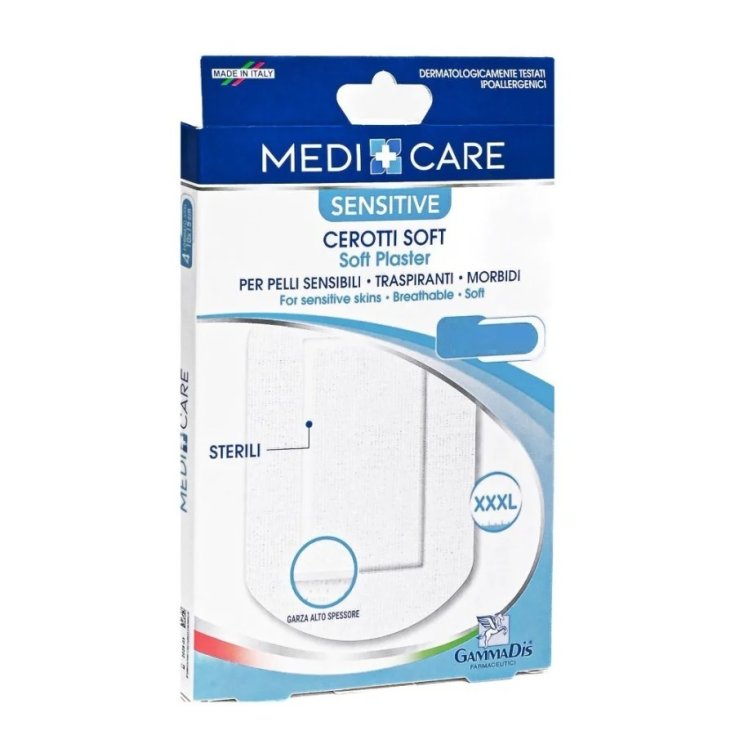 Cerotti&nbsp;Cerotti Soft Sensitive TNT 7,5x5cm Medi+Care 5 Pezzi