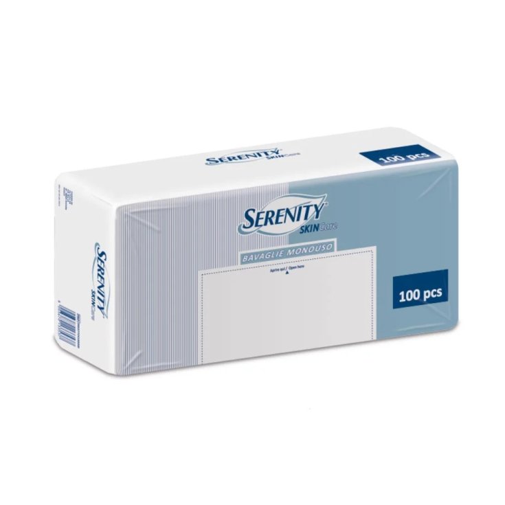Bavaglia Monouso Extra 38x70 Serenity 100 Pezzi