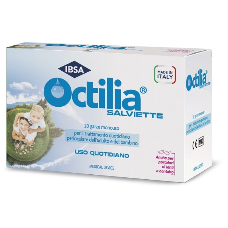 Octilia Salviette IBSA 20 Garze Monouso