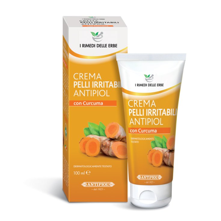 Crema Pelli Irritabili Con Curcuma Antipiol 100ml
