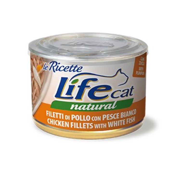 Pollo e Pesce Bianco Life Cat 150g