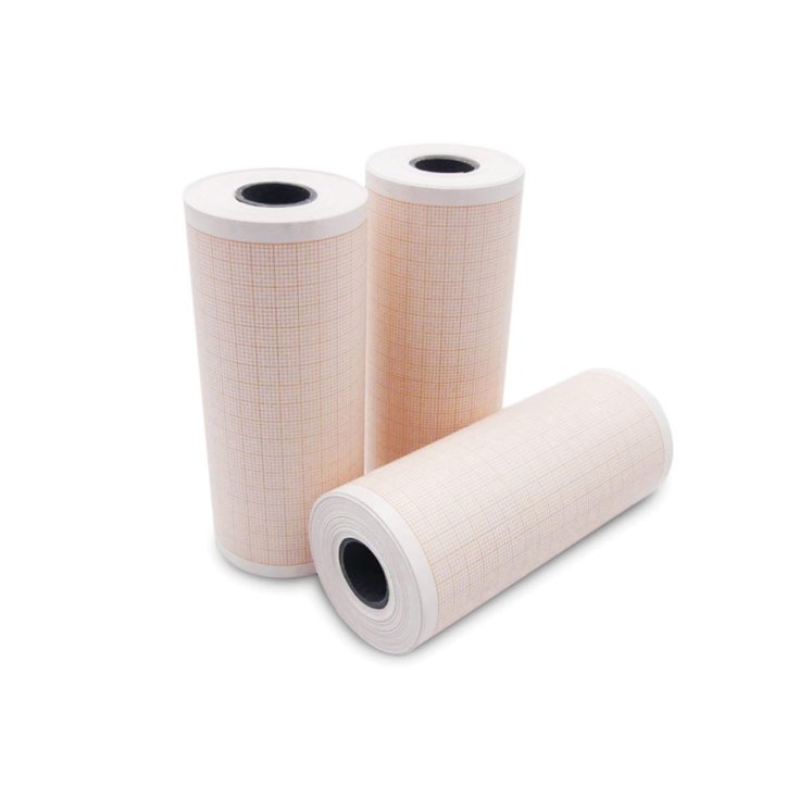 Carta Termica ECG 80mmx20m Arancio GIMA 10 Rotoli