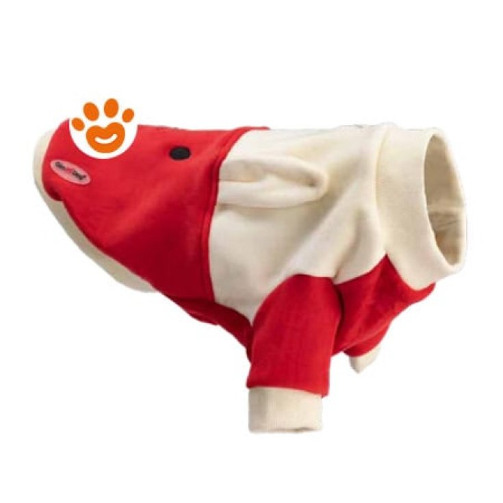 GimDog&reg; Maglioncino Bunny Panna/Rosso 45cm Gimborn&reg;