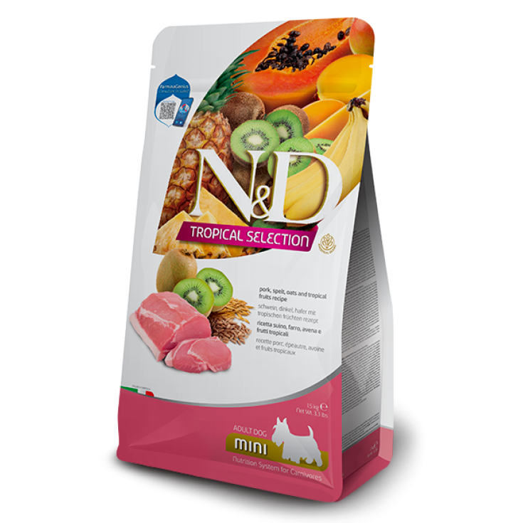 N&D Tropical Selection Pork Mini Adult Farmina 5kg