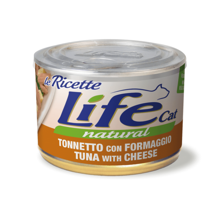 Tonno Formaggio E Spinaci Life Natural Cat 150g