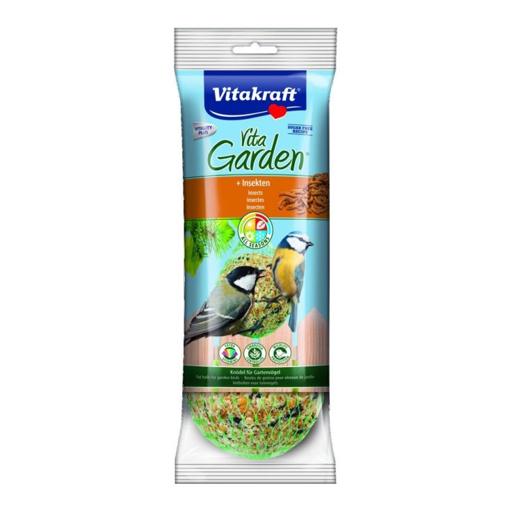 Vita Garden&nbsp;Palle di Grasso con Insetti Vitakraft 4x90g