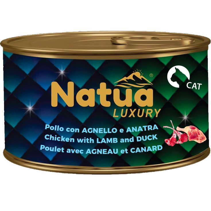 730 Cat Jelly Pollo Con Agnello E Anatra Natua&reg; 85g