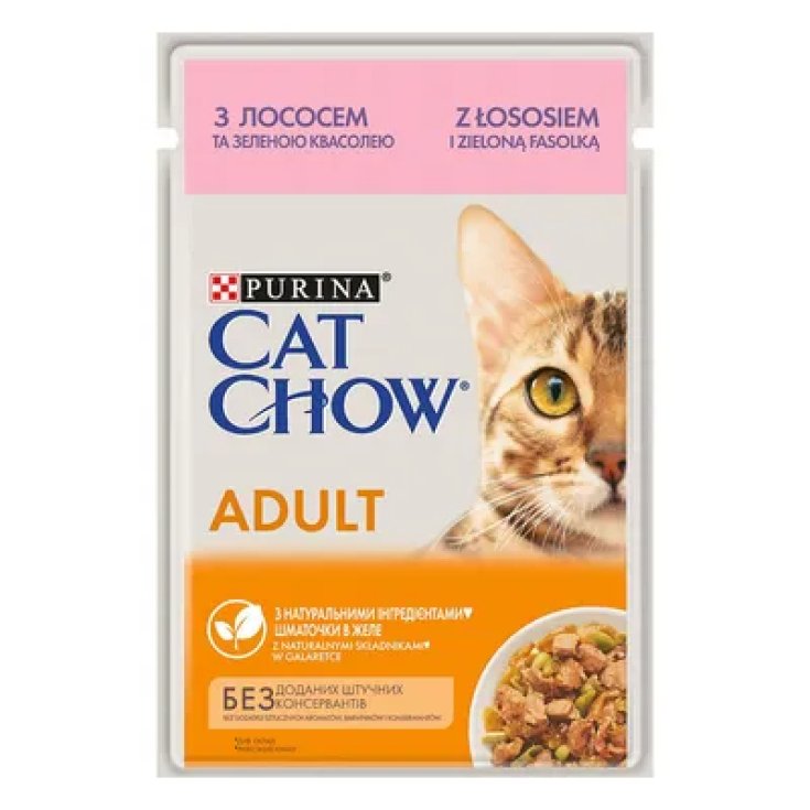 Cat Chow Adult Salmone E Fagiolini Purina 85g