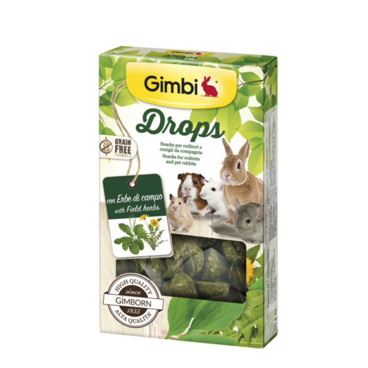 Drops Con Erbe Di Campo Gimbi 50g