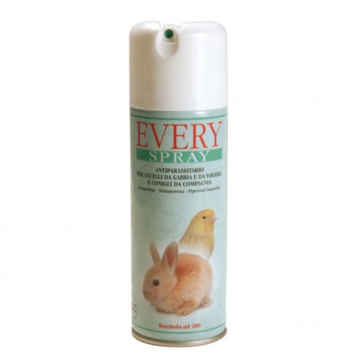 Every Spray Antiparassitario Conigli e Uccelli 200ml