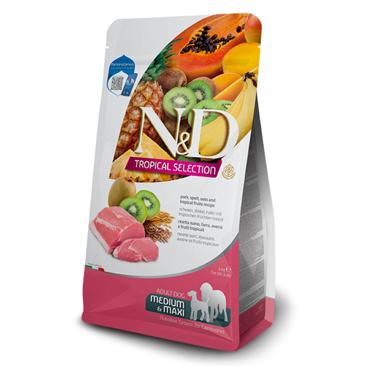 N&D Dog Tropical Selection Adult Medium&Maxi Maiale 2Kg