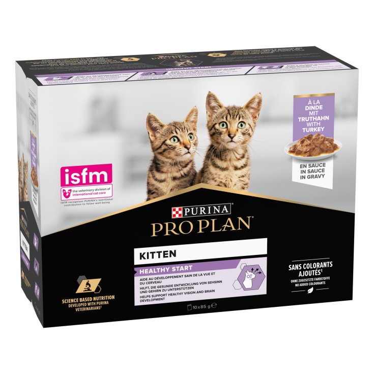 Kitten Umido Multipack Tacchino In Salsa Purina ProPlan 10x85g