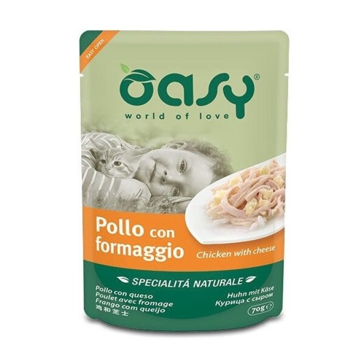 Pollo con Formaggio More Love Oasy Wet Cat 70g