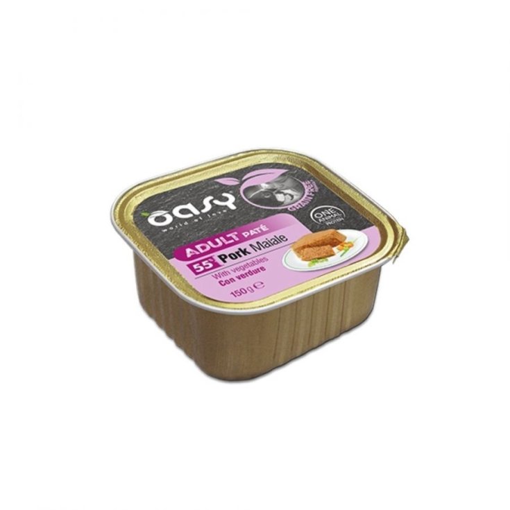 Oasy Wet Dog Grain Free Adult con Maiale e Verdure 150g