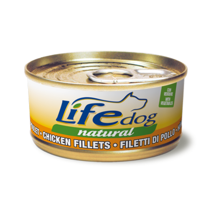 Filetti di Pollo con Verdure Life Dog Natural 170g