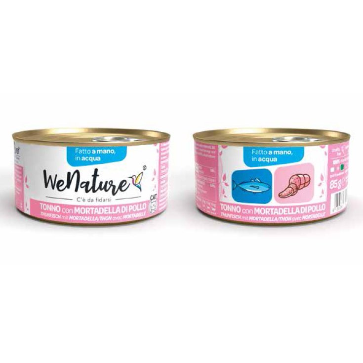Tonno Con Mortadella Di Pollo In Acqua Wenature&reg; 85g