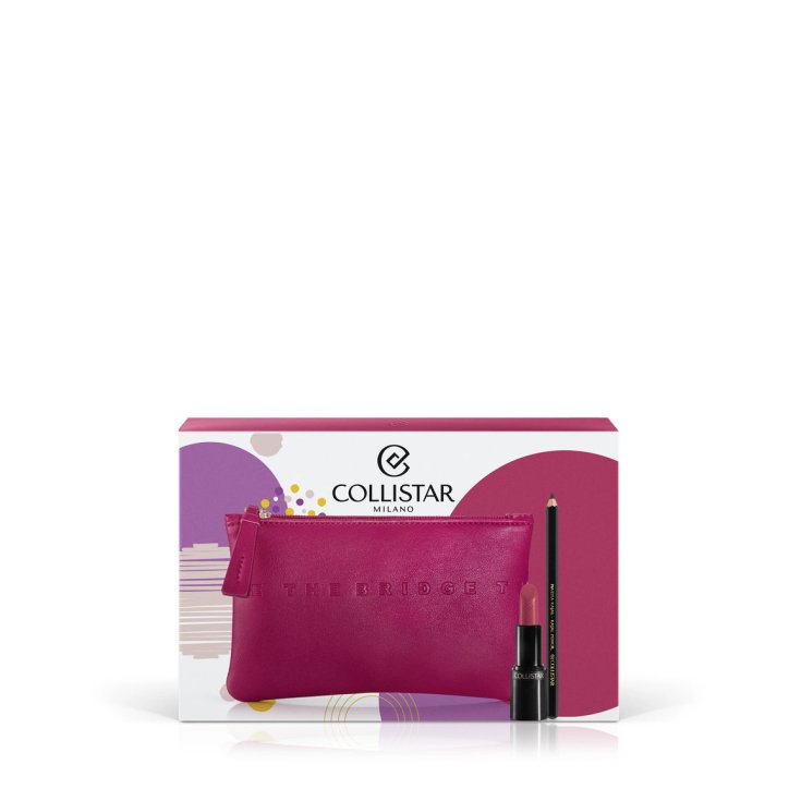 Beauty Bag The Bridge Rossetto + Matita Occhi Kajal Collistar Cofanetto Puro