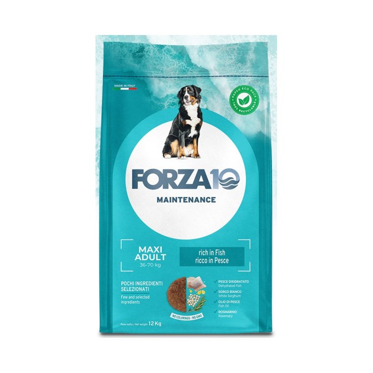 Maintenance Per Cane Adult Maxi Con Pesce Forza10 12kg