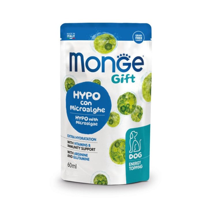 Energy Topping Hypo Dog Con Microalghe Monge&reg; Gift 60ml