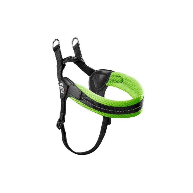 Pettorina Easy Fit Regolabile Verde Fluo Tg.2 Tre Ponti