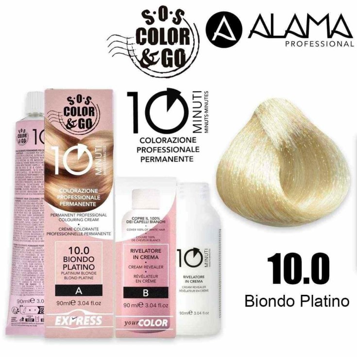 SOS Color&Go 10 Min n.10 Biondo Platino