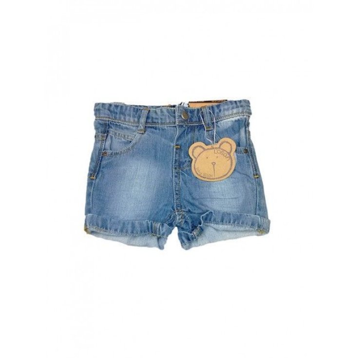 Losan P1590 Pantaloncino Shorts Jeans Bimbo 6M BabyDistribution 1 Pezzo