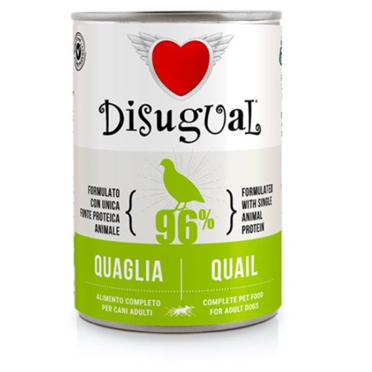 Disugual Cani Adulti Quaglia 400g