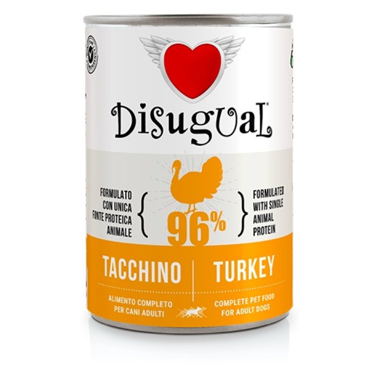 Adult Dog con Tacchino Disugual 400g