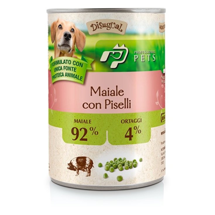 Maiale con Piselli Disugual Professional Pets 400g