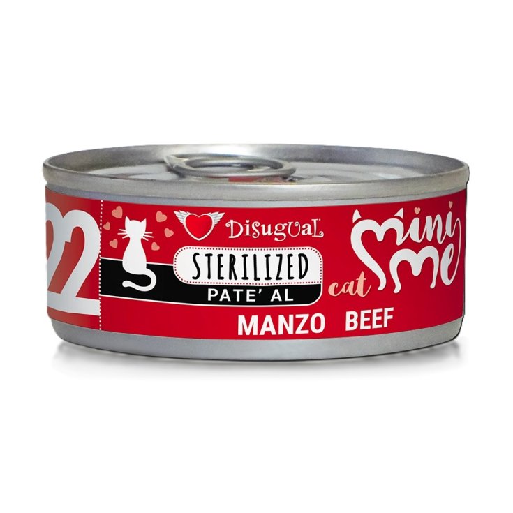 Manzo Disugual Cat Sterilised 85g