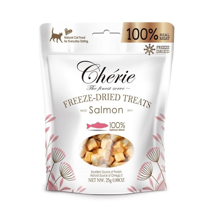 Liofilizzato Salmone Cherie 25g