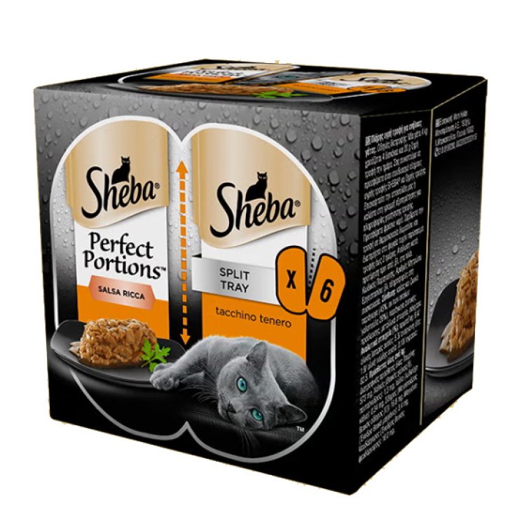 Perfect Portions Salsa con Tacchino Sheba&reg; 3x2x37,5g