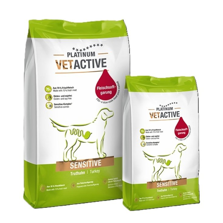 Sensitive Dog con Tacchino Platinum VetActive 1,5kg