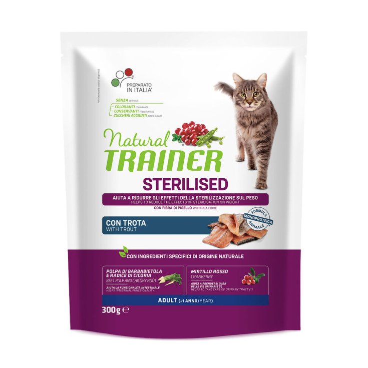 Natural Trainer Cat Adult Sterilised Trota 300g