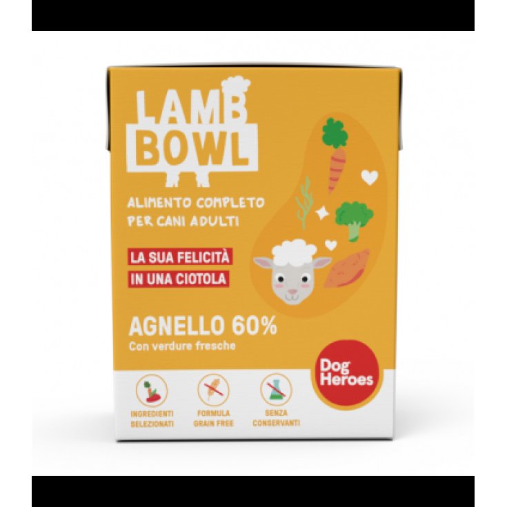 Lamb Bowl Dog Heroes 390g