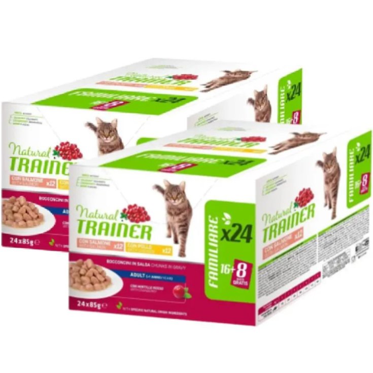 Kit Risparmio&nbsp;Cat Natural Trainer 48x85g Buste
