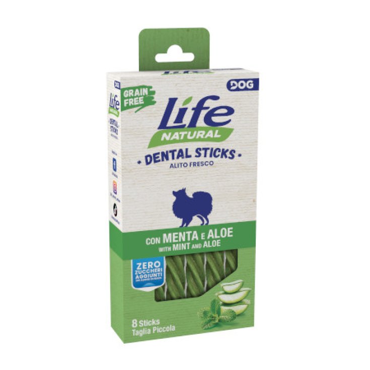 Dental Sticks Menta E Aloe Small Life Natural 100g