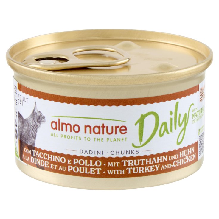 Cat Daily Dadini Tacchino/Pollo Almo Nature 85g