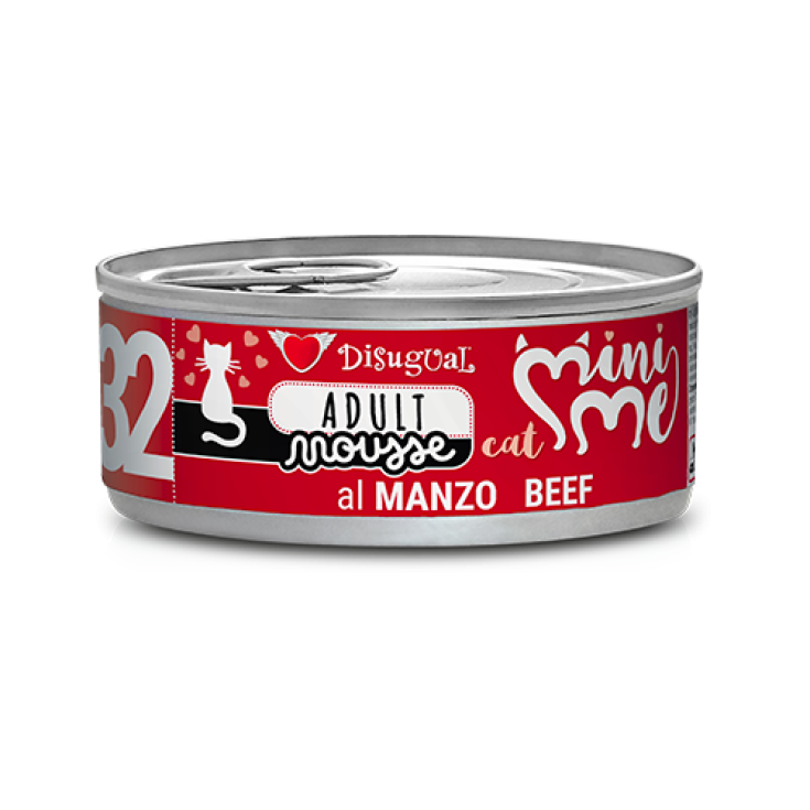 Mini Me 32 Adult Cat Mousse Manzo Disugual 85g