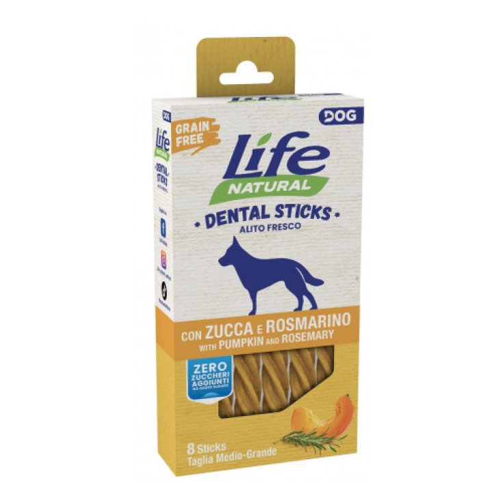 Dental Sticks Zucca E Rosmarino Life Natural 8x150g
