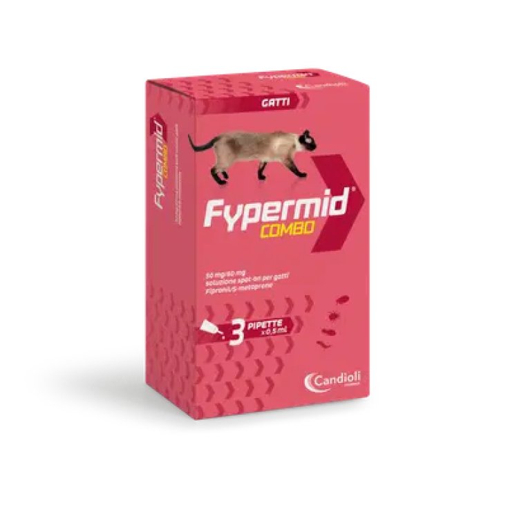 Fypermid Combo Gatti 50mg+60mg Candioli 3 Pipette